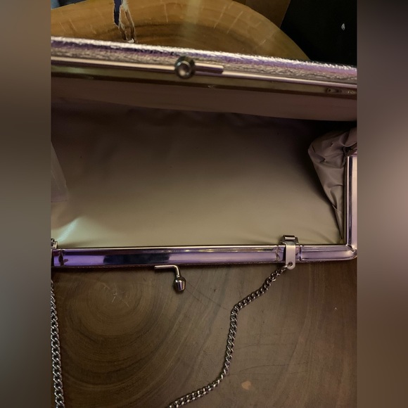 1960s Silver Evening Clutch - Picture 3 of 3